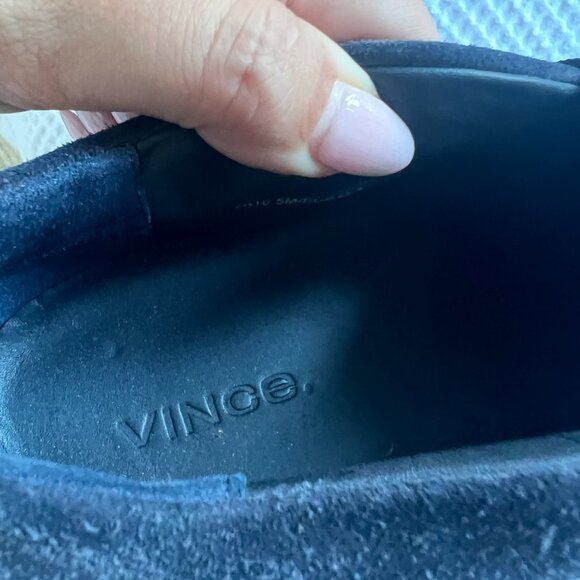 Vince Mens Slip On Suede Sneaker - Picture 5 of 6